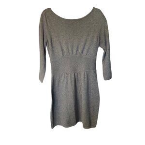 Express Women's Grey Knit Sweater Dress Size S